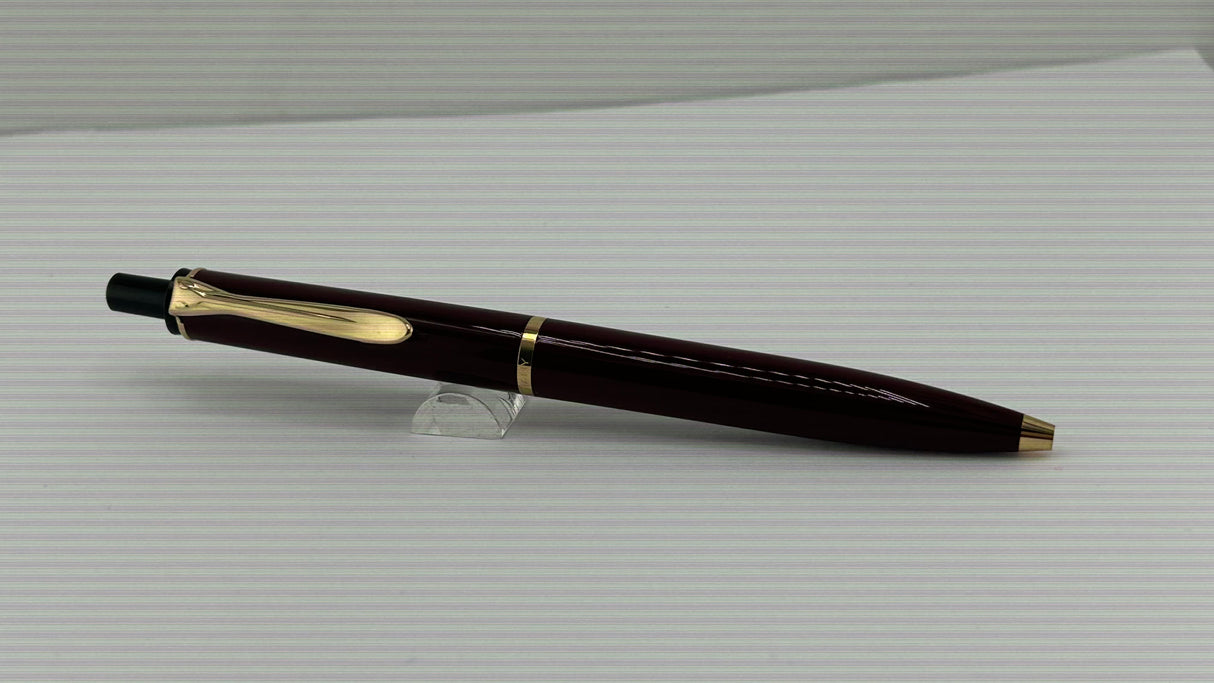 Pelikan Classic K200 Burgundy Red finish with Gold Plated Trim - Ball Point