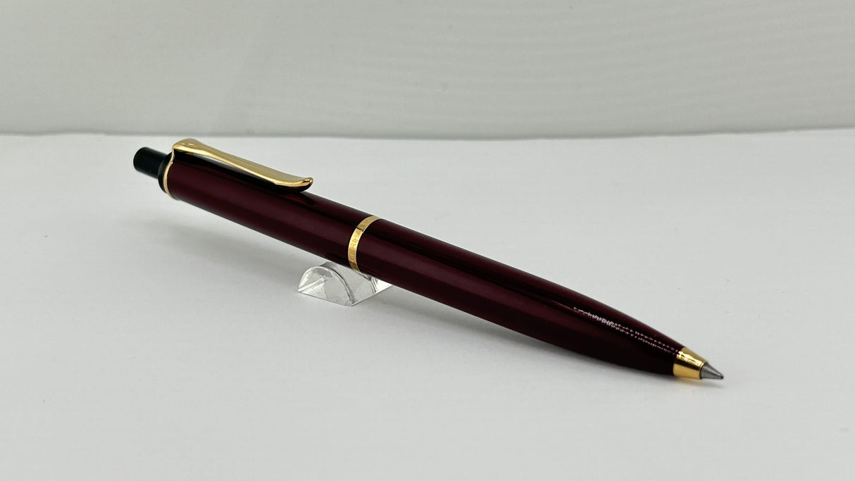 Pelikan Classic K200 Burgundy Red finish with Gold Plated Trim - Ball Point