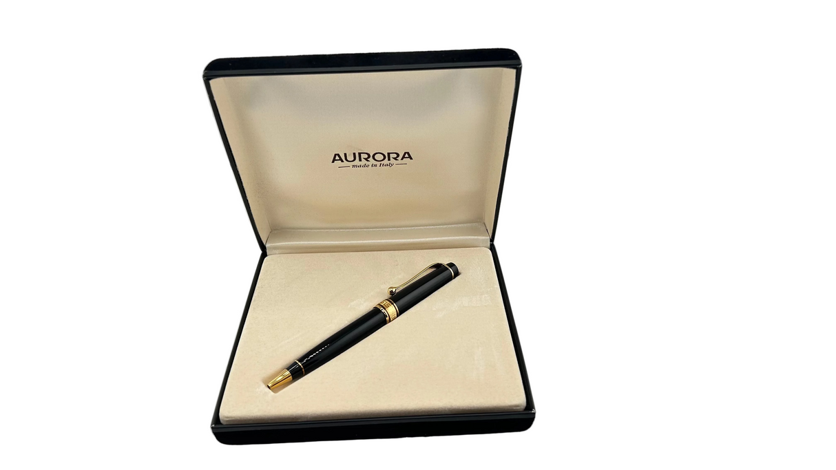 Aurora Optima Black and gold - Ball Pen