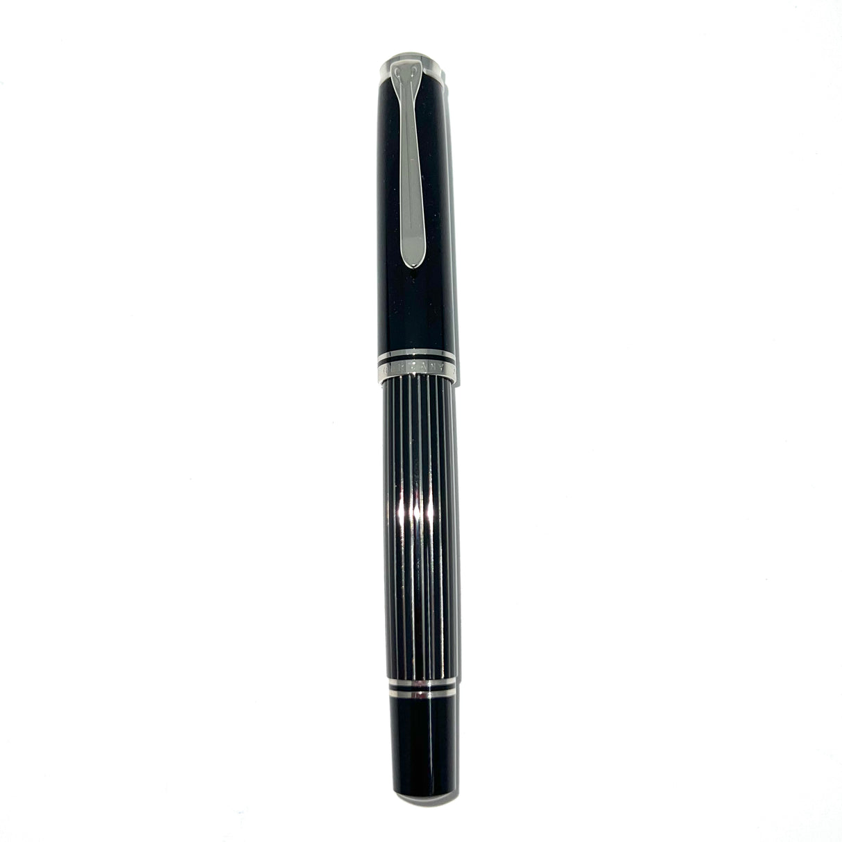 Pelikan M815 Black Metal Striped Fountain Pen