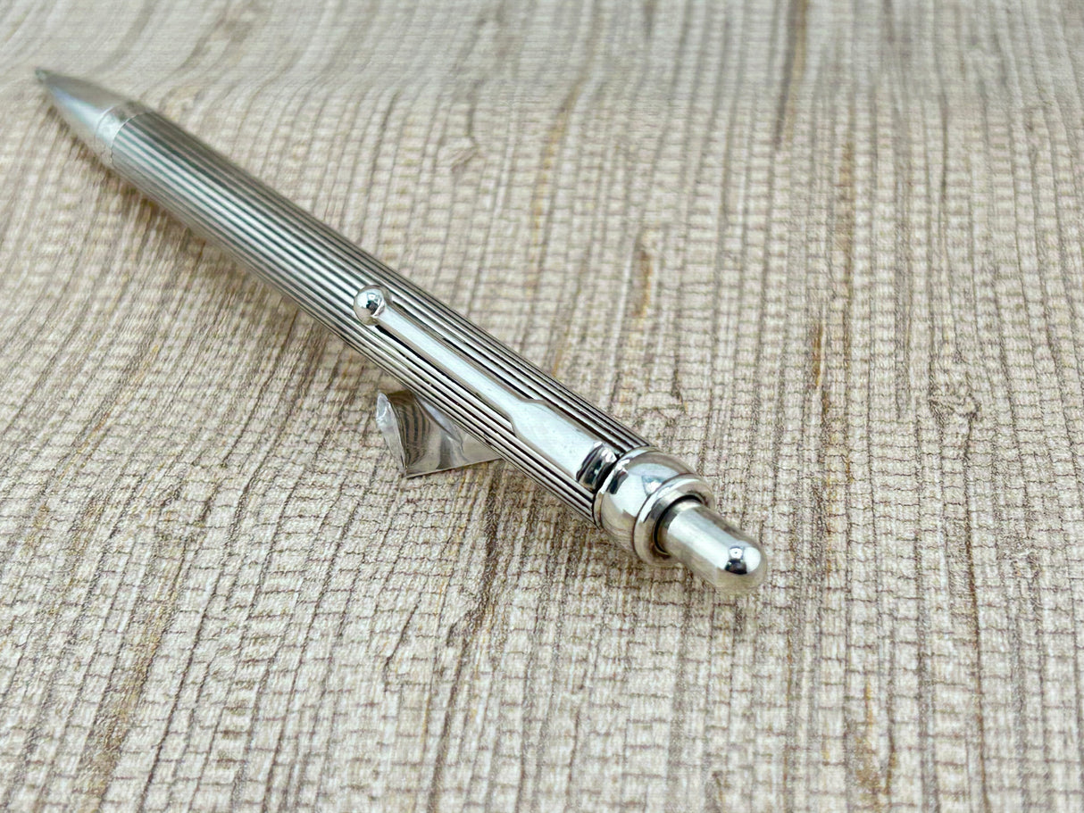 The Lalex Pen Co Vintage Silver made in Napoli Italy - Ball Pen - GTG