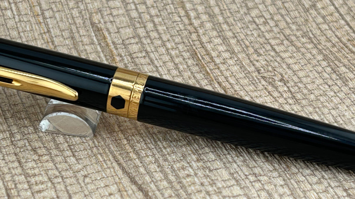 Waterman L'Etalon Paris Series in Black and Gold -Ball Pen
