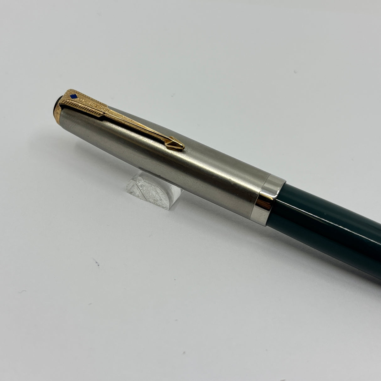 Parker 51 Grey steel cap - Vacumatic filling system - diamond Clip