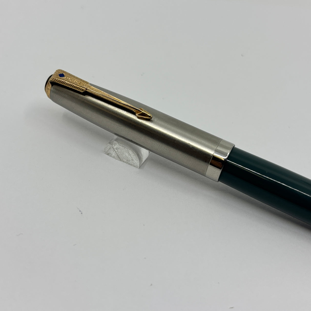 Parker 51 Grey steel cap - Vacumatic filling system - diamond Clip