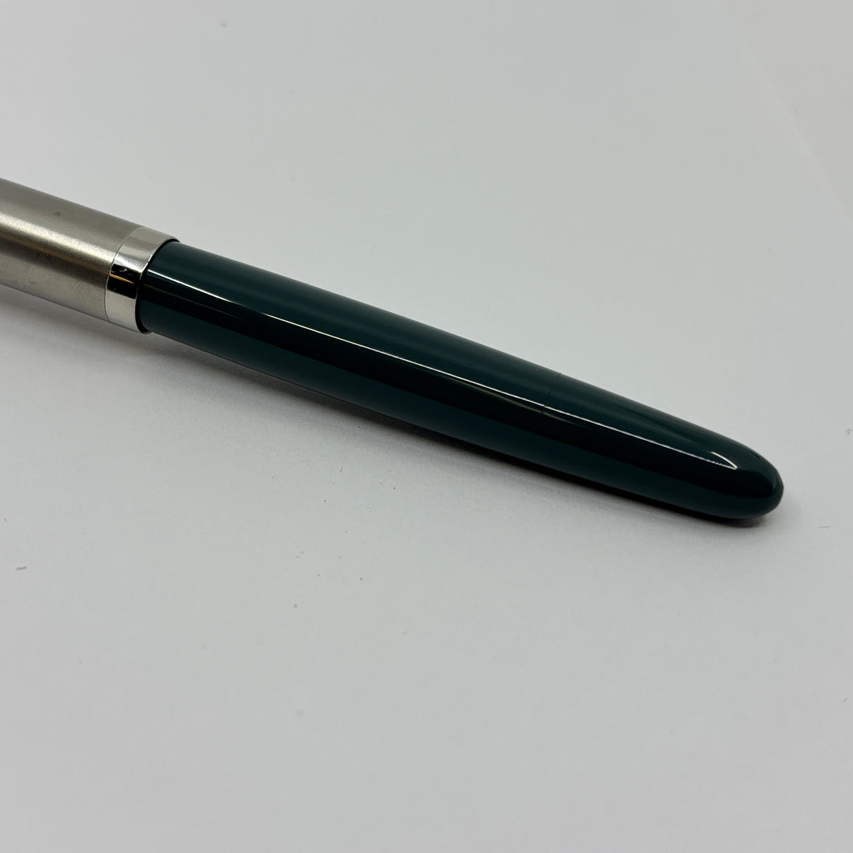 Parker 51 Grey steel cap - Vacumatic filling system - diamond Clip