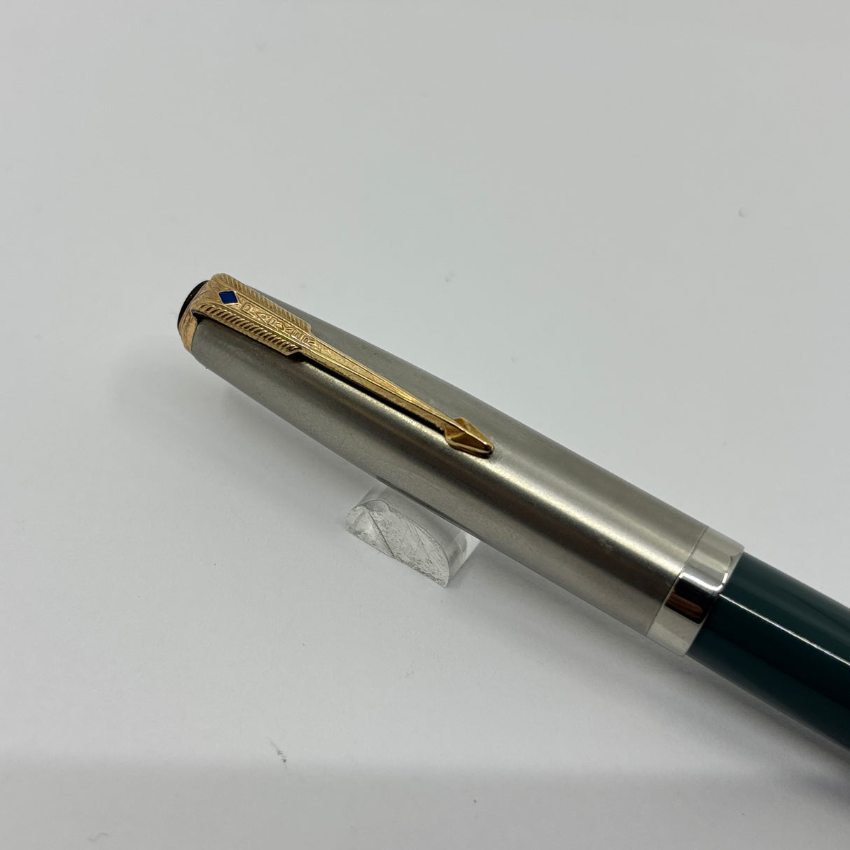 Parker 51 Grey steel cap - Vacumatic filling system - diamond Clip