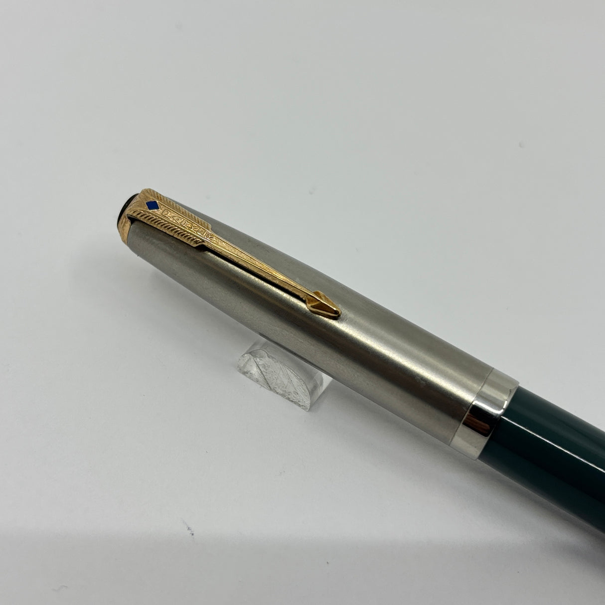Parker 51 Grey steel cap - Vacumatic filling system - diamond Clip