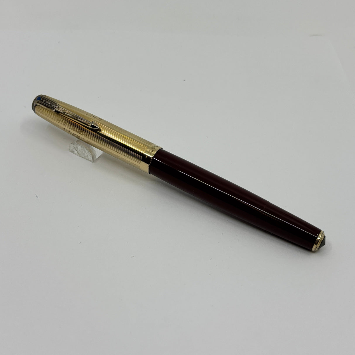 Parker 51 Burgundy Vacumatic - Double End Jewels - Gold filled cap circa 1946