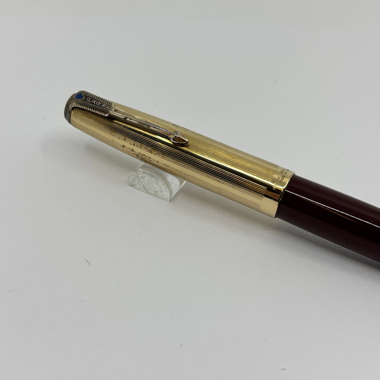 Parker 51 Burgundy Vacumatic - Double End Jewels - Gold filled cap circa 1946