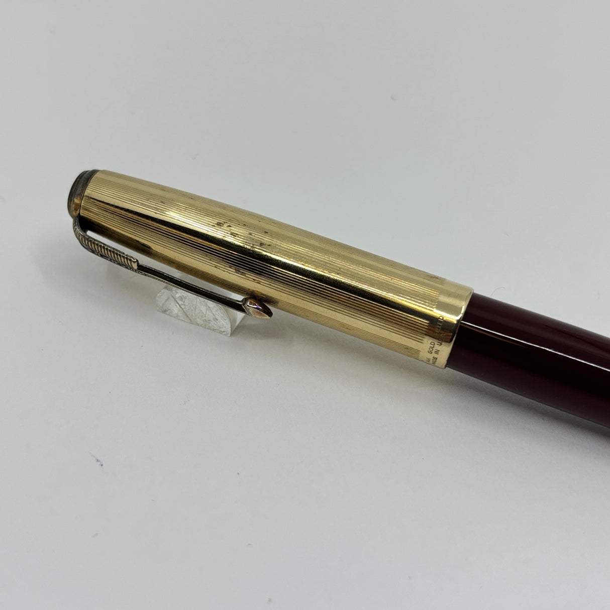 Parker 51 Burgundy Vacumatic - Double End Jewels - Gold filled cap circa 1946