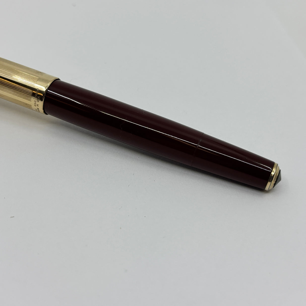 Parker 51 Burgundy Vacumatic - Double End Jewels - Gold filled cap circa 1946