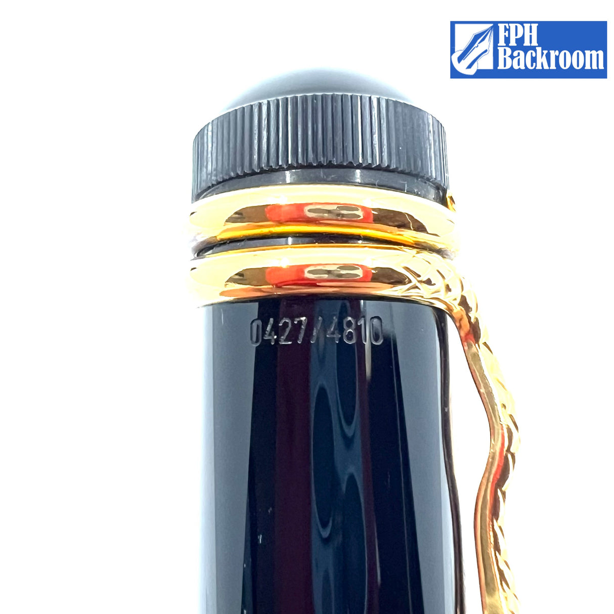 Montblanc Agatha Christie Writer Series Gold Vermeil Fountain Pen