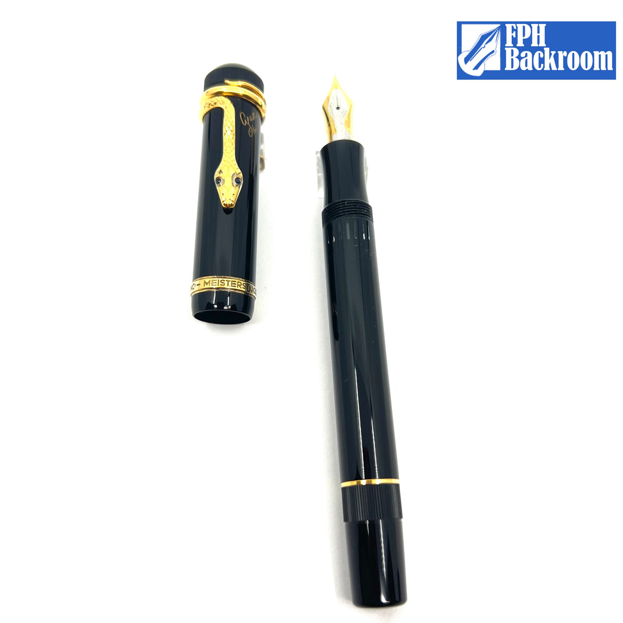 Montblanc Agatha Christie Writer Series Gold Vermeil Fountain Pen