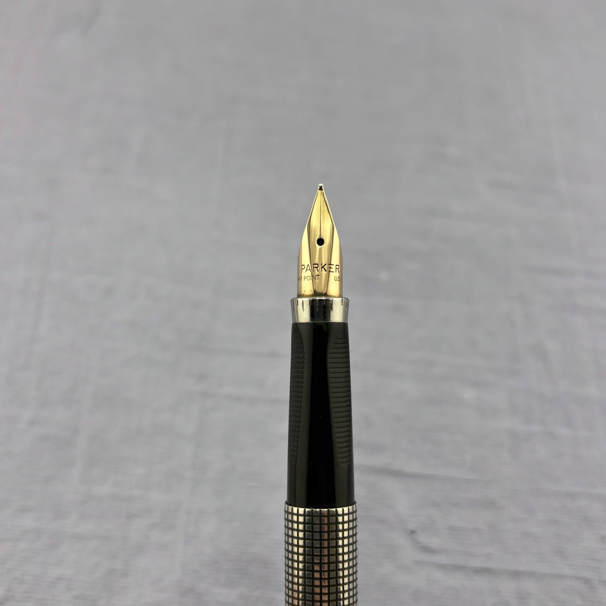 Parker 75 Sterling silver .925 CROSS HATCH "Cisele" Fountain Pen