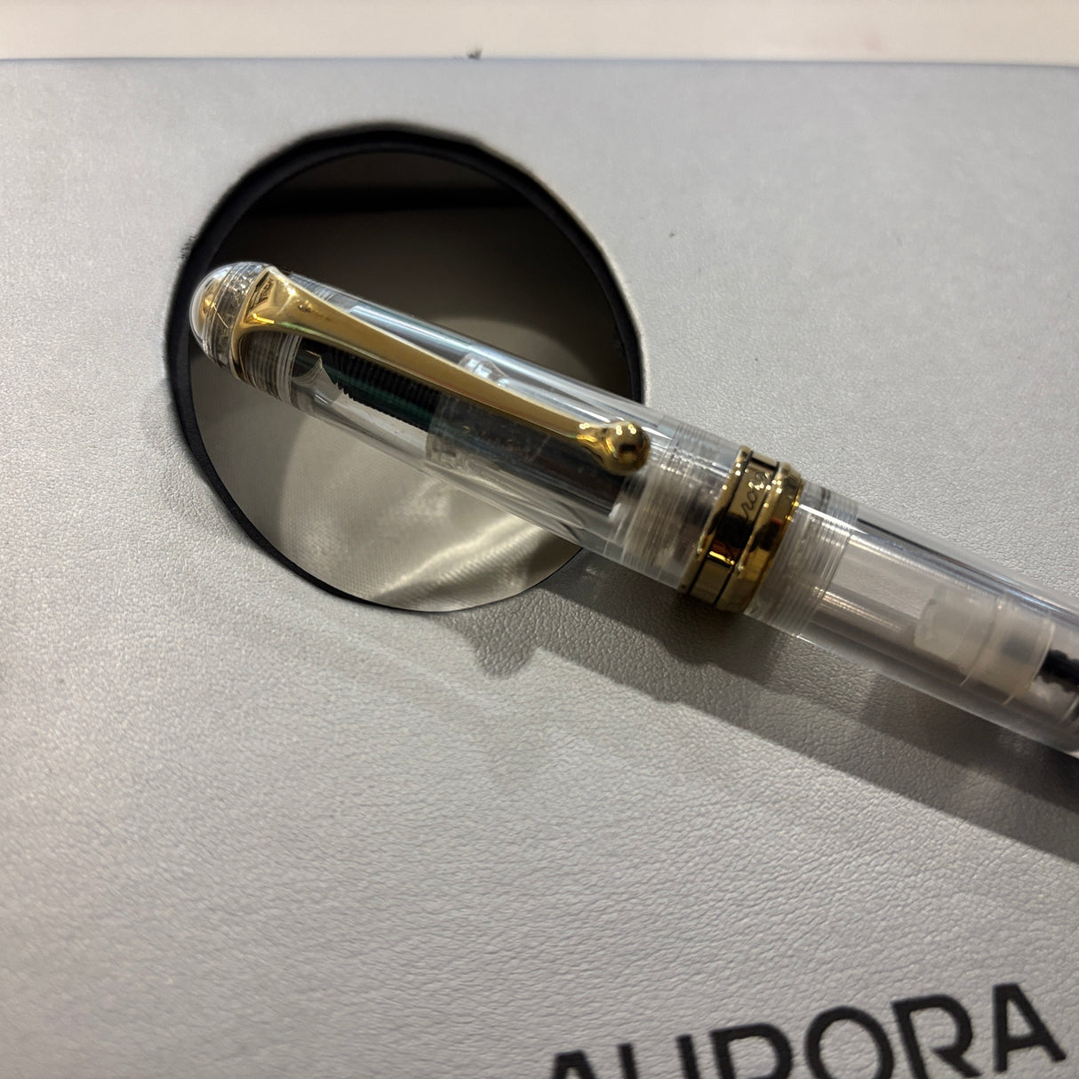 Aurora 88 Demonstrator Fountain Pen Limited Edition - Broad 18kt Gold Nib