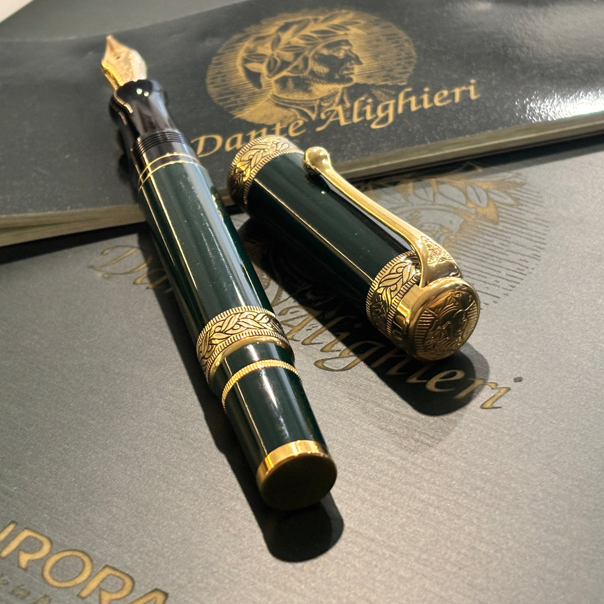 Aurora Dante Alighieri Limited Edition 1919 pens - Medium 18kt Gold Nib