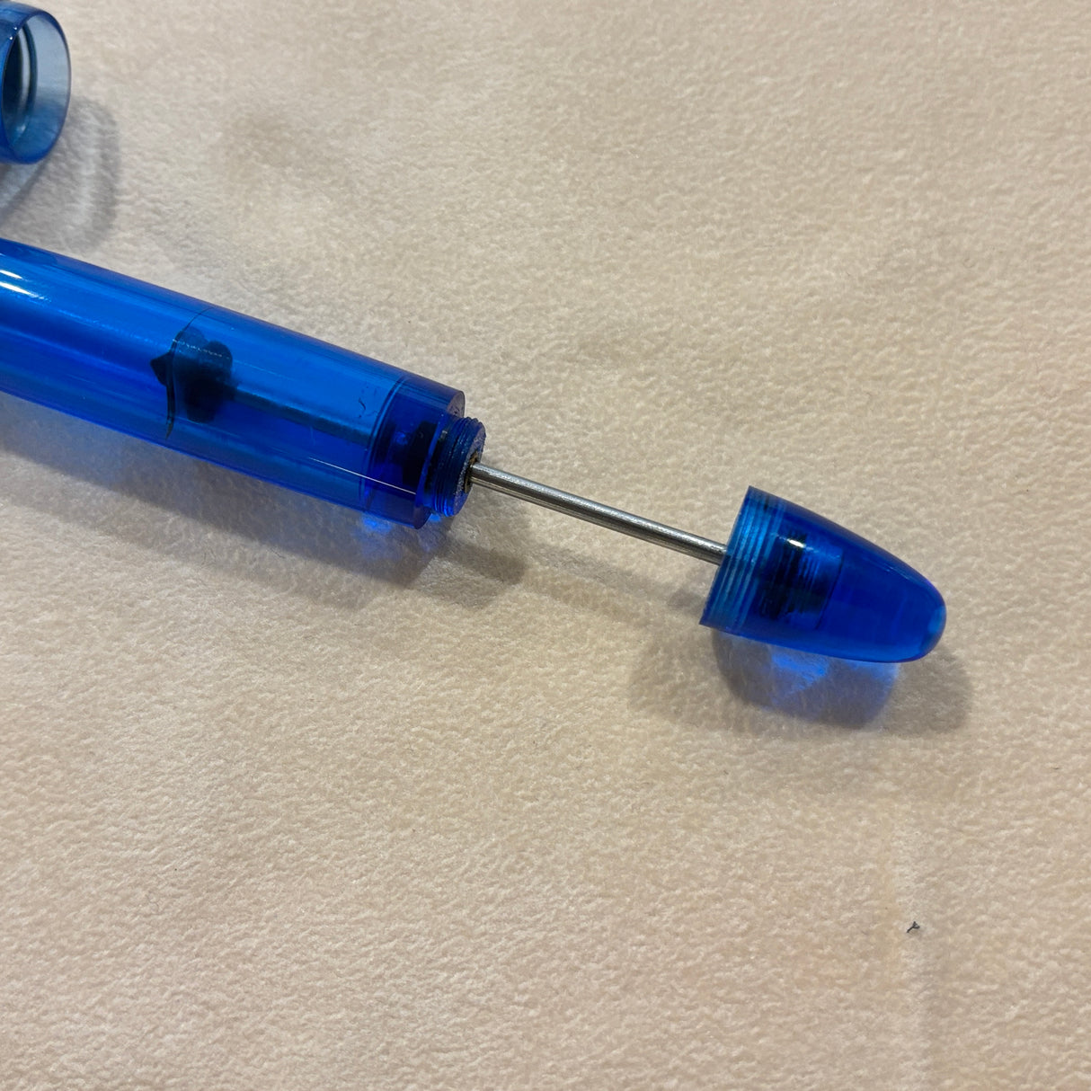 Montblanc 149 Meisterstuck Style Customized by Brad Torelli as a Blue Demonstrator - Vacuum filler - A true piece of art !!
