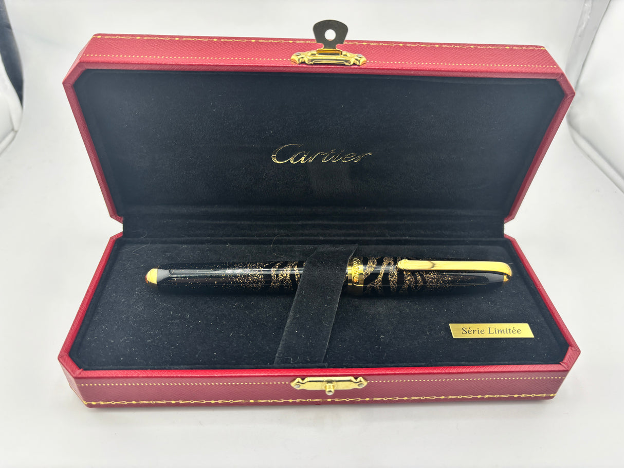 Cartier Louis Cartier Dandy Gold Powder Limited Edition Rollerball #065/ 1847 - Scarce & Gorgeous!