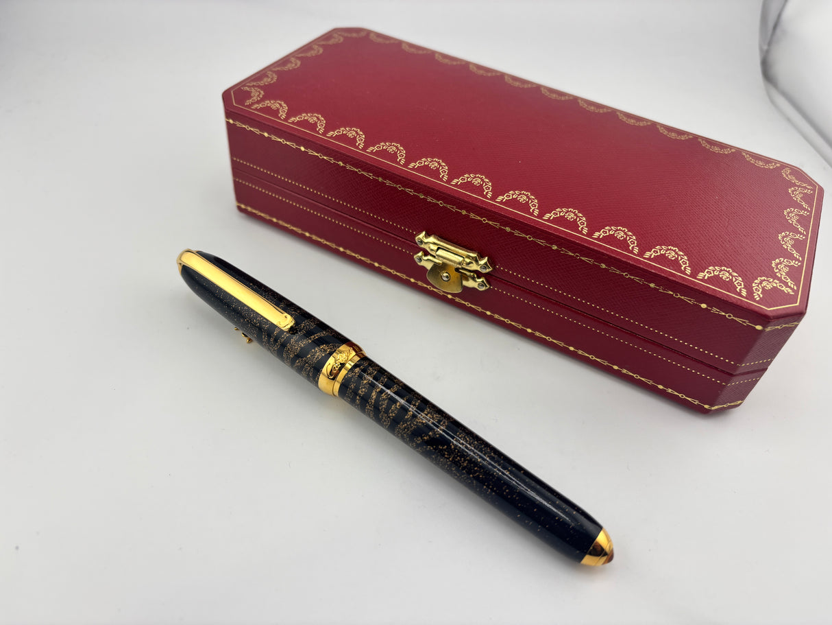 Cartier Louis Cartier Dandy Gold Powder Limited Edition Rollerball #065/ 1847 - Scarce & Gorgeous!
