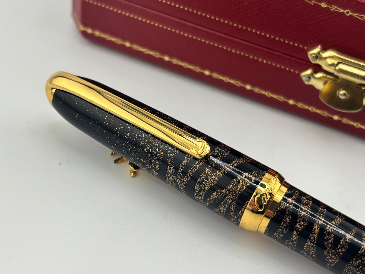 Cartier Louis Cartier Dandy Gold Powder Limited Edition Rollerball #065/ 1847 - Scarce & Gorgeous!
