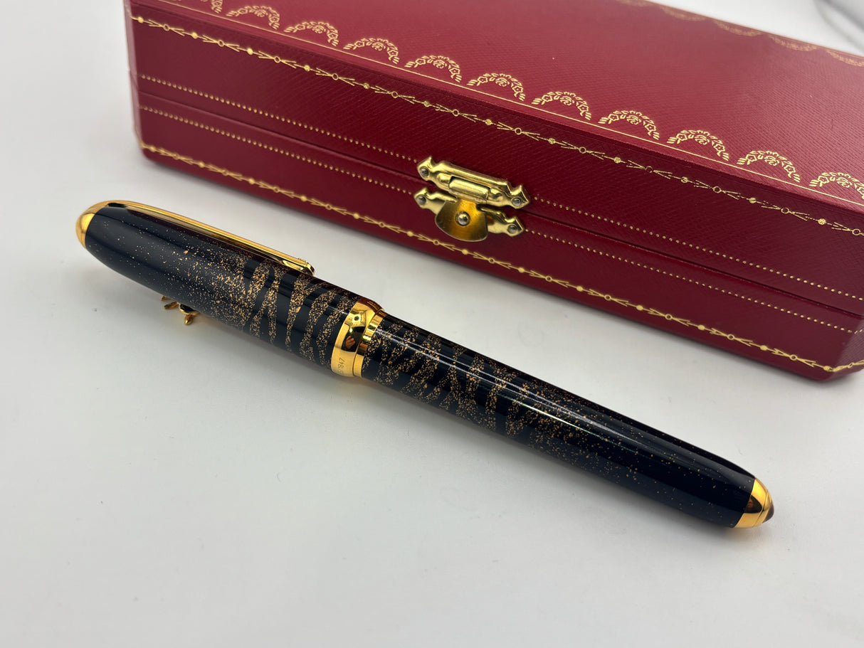 Cartier Louis Cartier Dandy Gold Powder Limited Edition Rollerball #065/ 1847 - Scarce & Gorgeous!