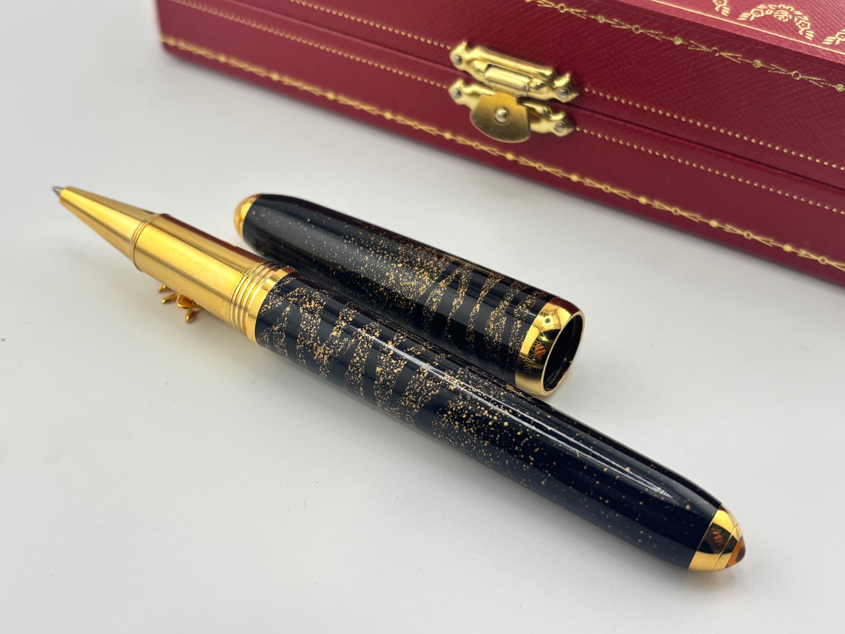 Cartier Louis Cartier Dandy Gold Powder Limited Edition Rollerball #065/ 1847 - Scarce & Gorgeous!