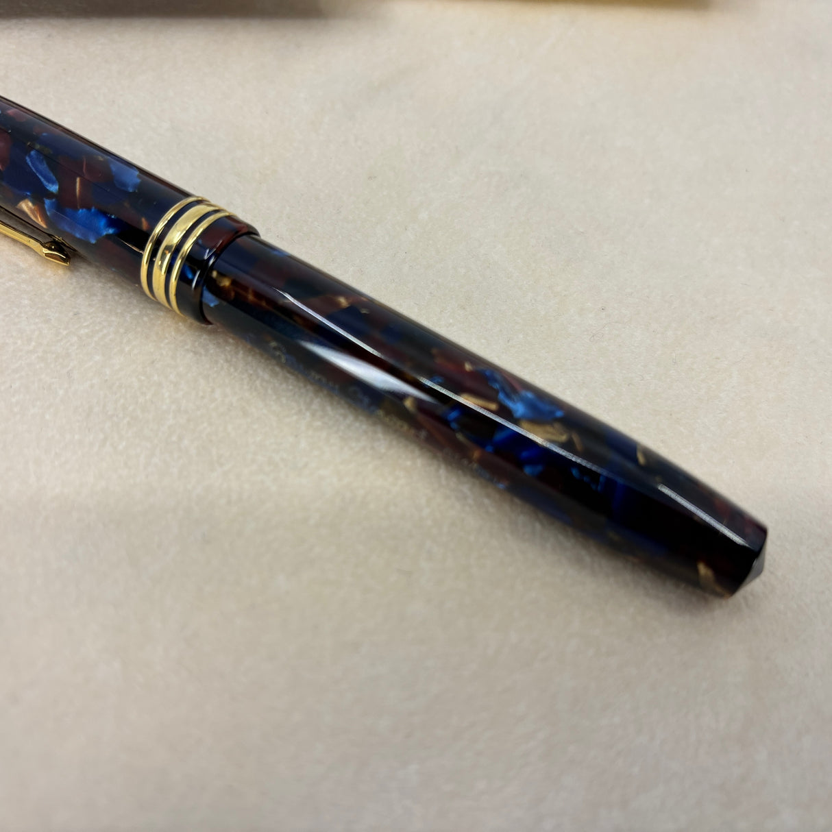 Conway Stewart 58 Blue Aspen Celluloid - Fountain Pen - Made in England circa 2012