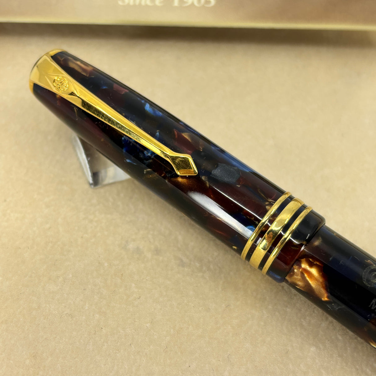 Conway Stewart 58 Blue Aspen Celluloid - Fountain Pen - Made in England circa 2012
