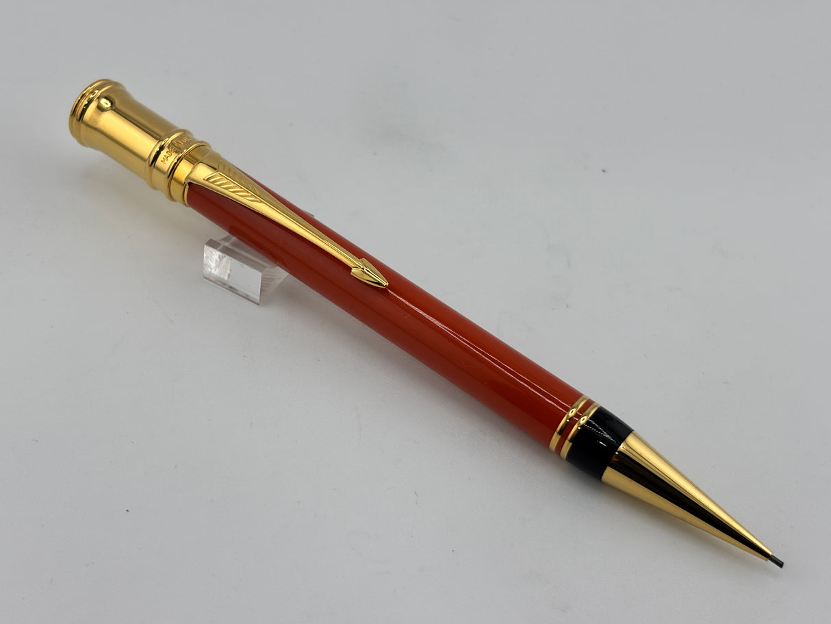 Parker Duofold Orange Mechanical Pencil 0.9mm