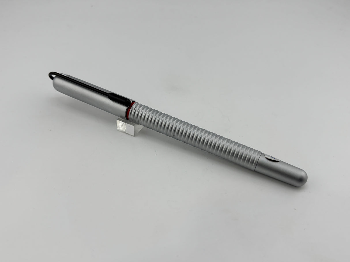 Rotring 900 Fountain Pen Matte Silver Steel nib M 1990's - Fountain Pen