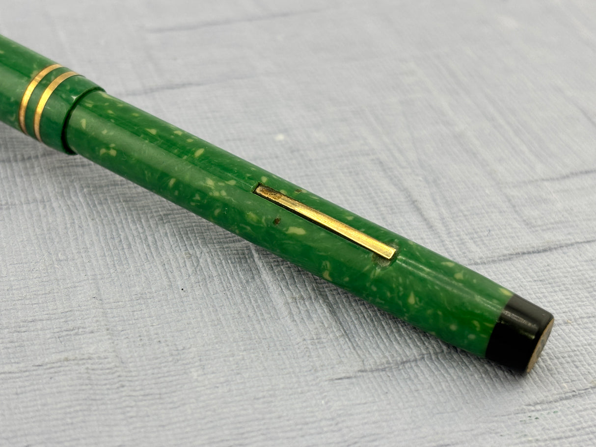 Sheaffer’s 5-30 Flat Top Green Jade - Fountain Pen