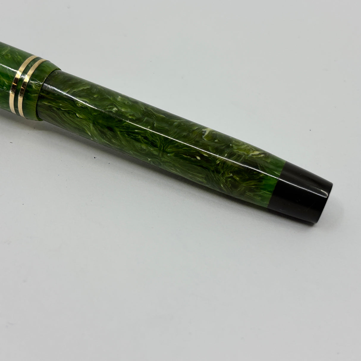 Parker Senior Duofold Canada Streamline Green Jade - circa 1930