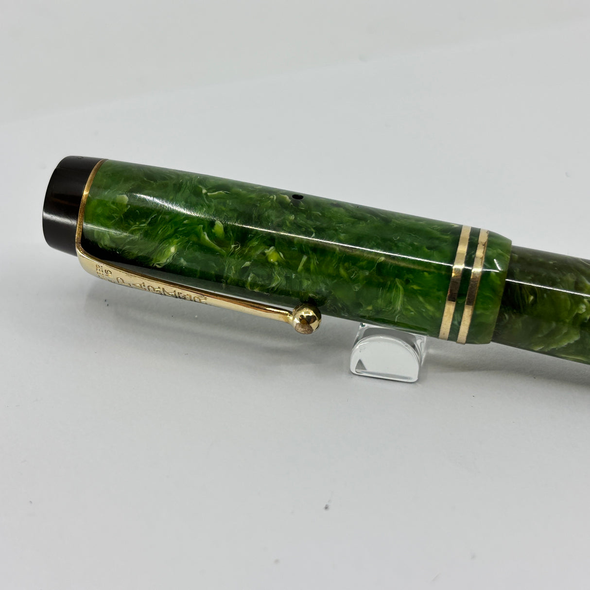 Parker Senior Duofold Canada Streamline Green Jade - circa 1930