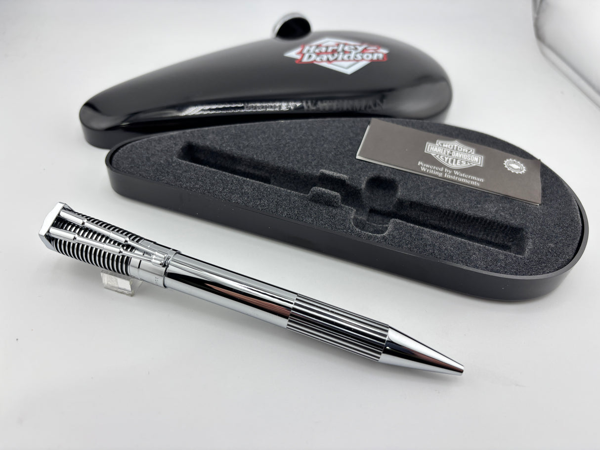 Waterman Harley Davidson Chrome with the tank box - Ball Pen