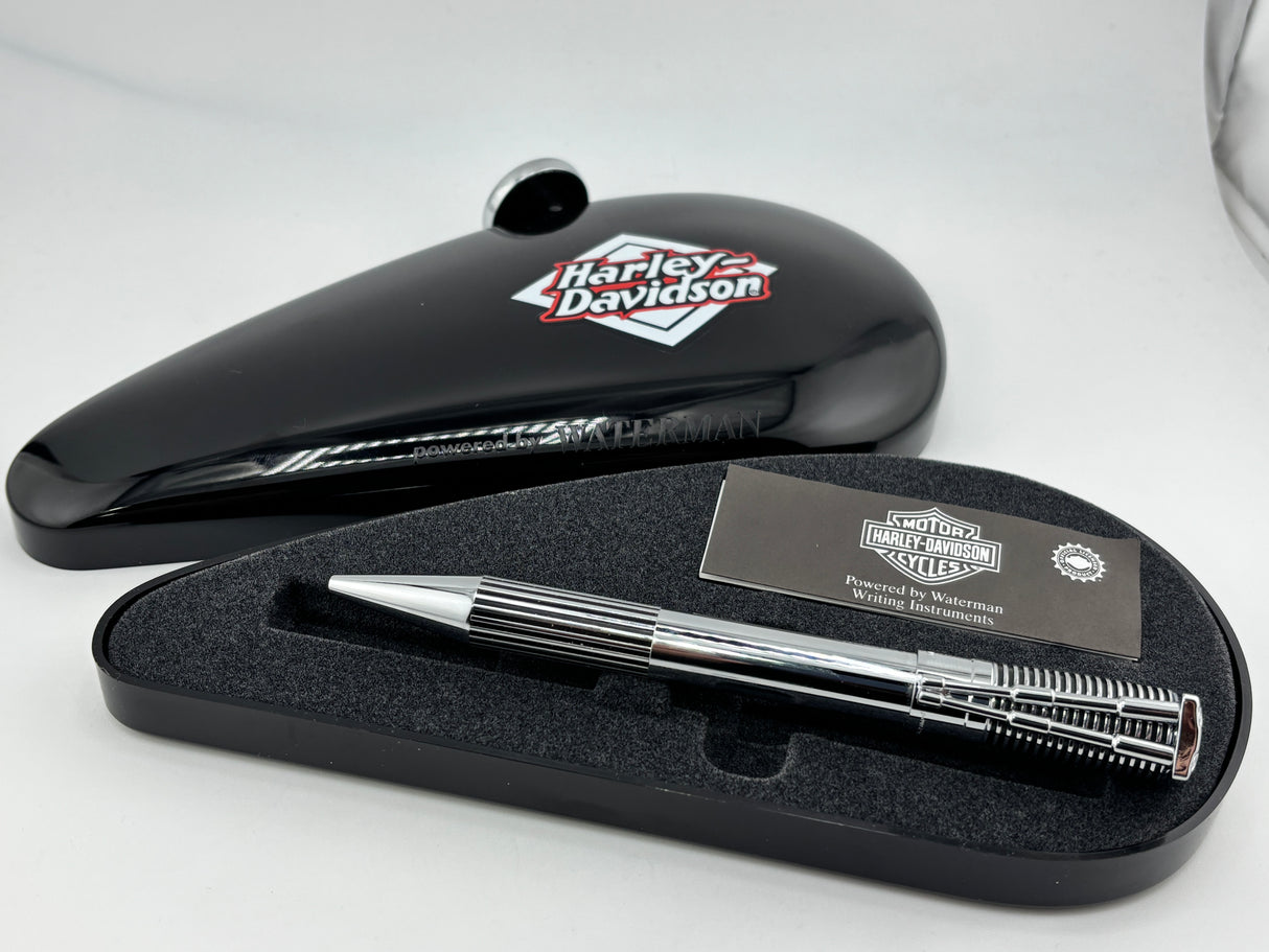 Waterman Harley Davidson Chrome with the tank box - Ball Pen
