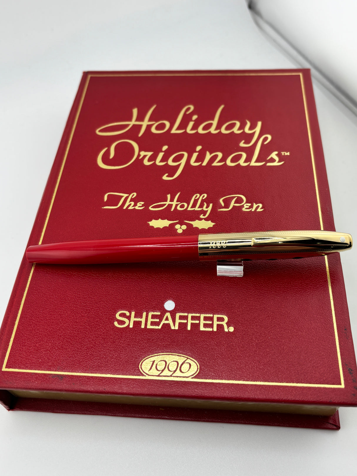Sheaffer Christmas 1996 superb pen fully boxed NEW - Fountain Pen
