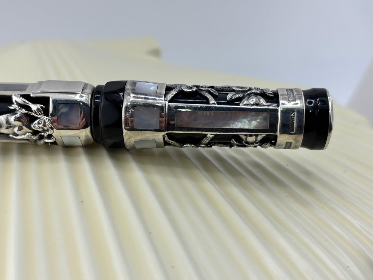 Montegrappa Aphrodite Limited Edition Fountain Pen (1997) - A Masterpiece! - Medium 18kt Gold Nib