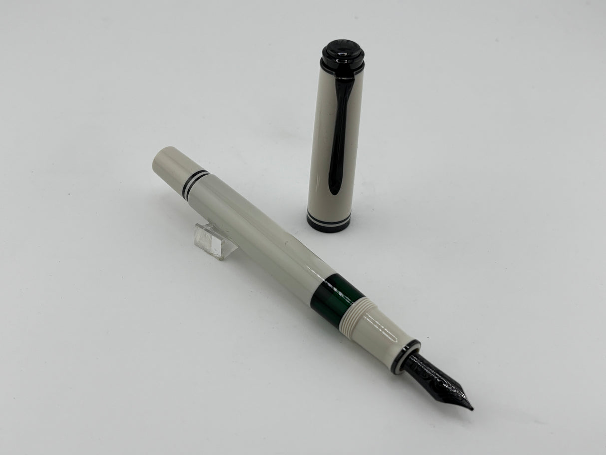 Pelikan Special Edition M670 Warm Grey Fountain Pen - Medium 14kt Gold Nib