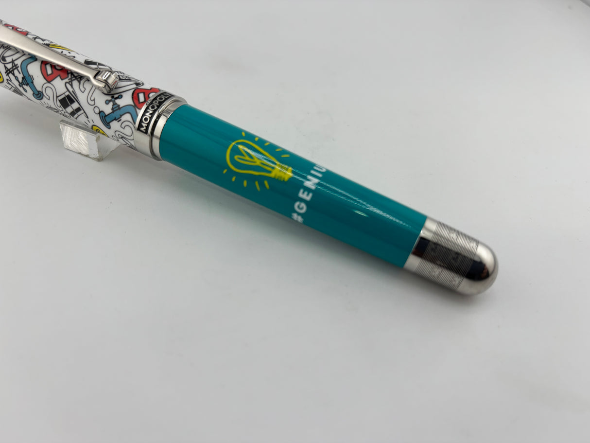 Montegrappa Monopoly "Genius" Edition Fountain Pen - Medium Stainless Steel Nib