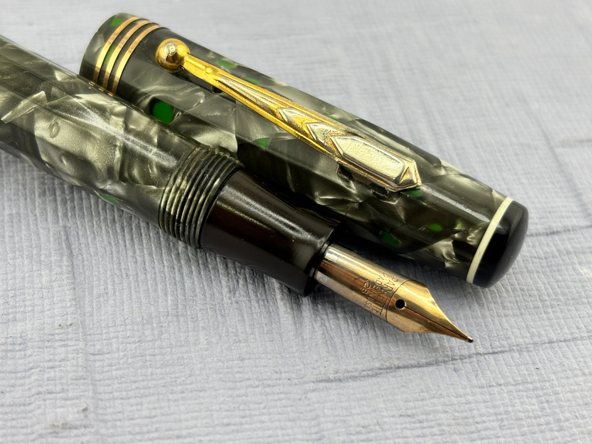 Parker Parkette Deluxe Grey Marble - Fountain Pen