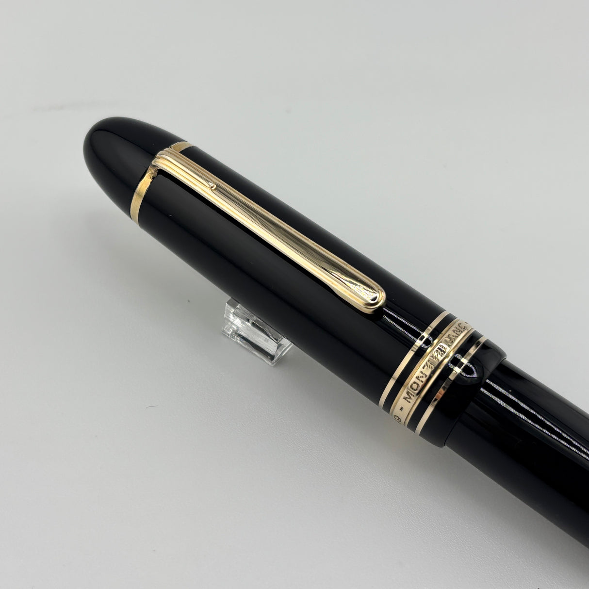 Montblanc 149 Fountain Pen Black - Flexy Extra Fine 14C Gold Nib - Circa 1980s