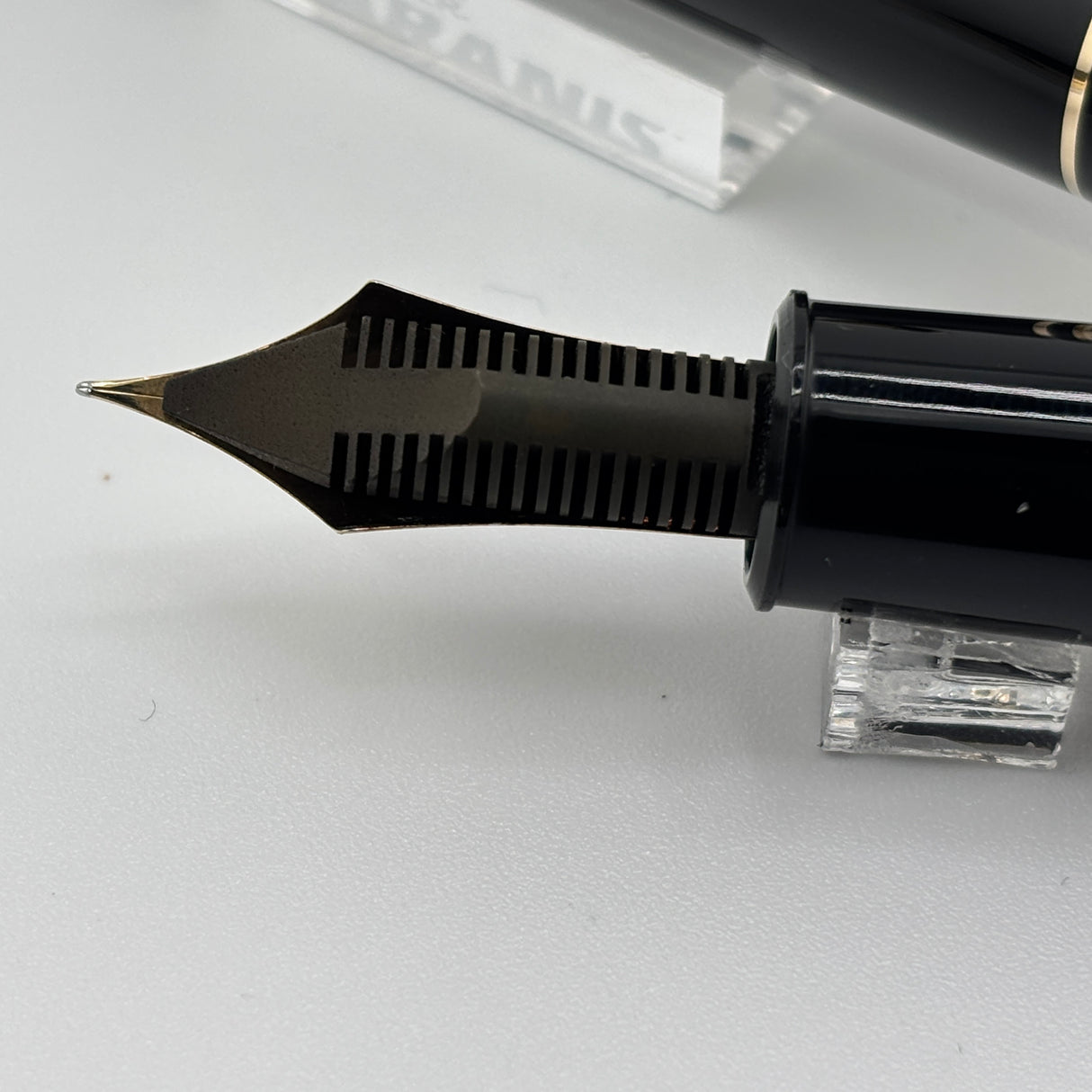 Montblanc 149 Fountain Pen Black - Flexy Extra Fine 14C Gold Nib - Circa 1980s