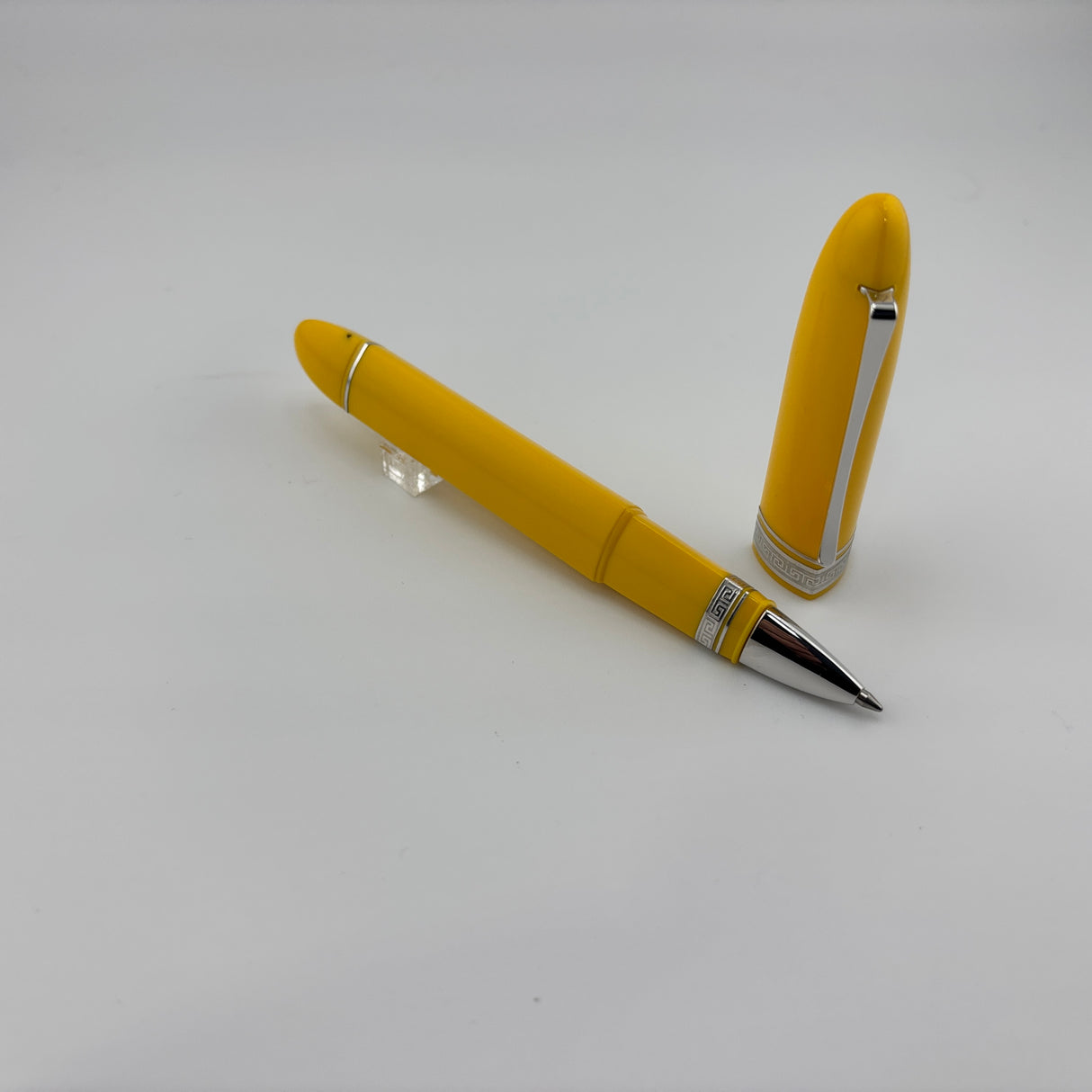 OMAS #360 Full Size Yellow Rollerball - Circa 2000 - Compatible Refills Now Available!