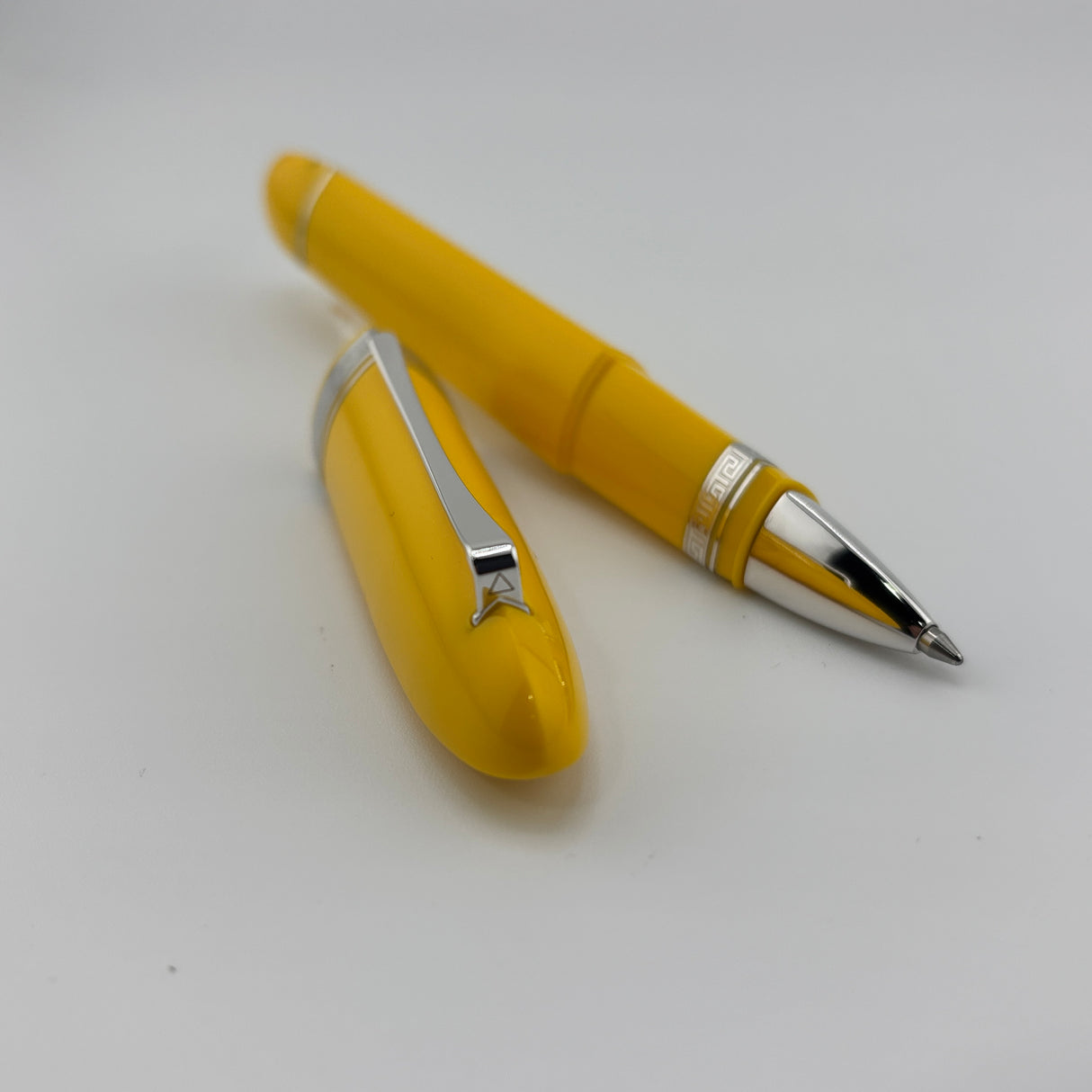 OMAS #360 Full Size Yellow Rollerball - Circa 2000 - Compatible Refills Now Available!