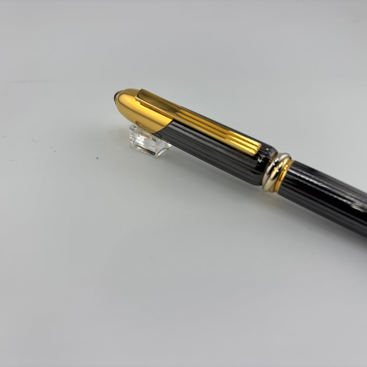 Cartier Cougar Titanium Grey Ballpoint Pen - Circa 1990