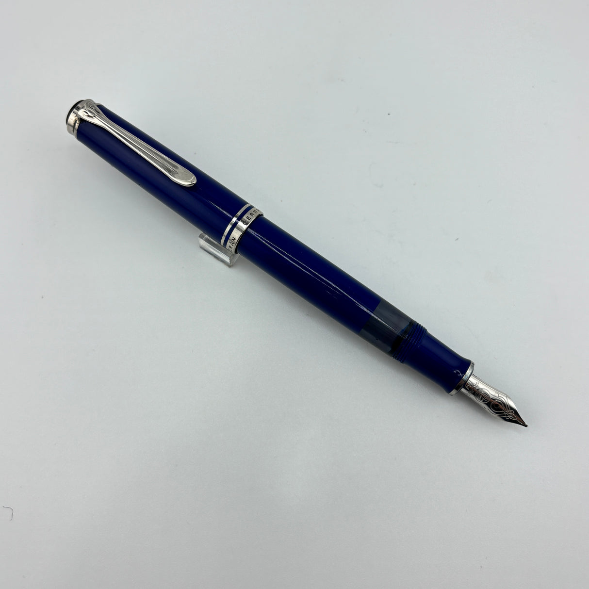 Pelikan Souveran M405 Dark Blue 14K Fountain Pen F Nib Rare - Fountain Pen