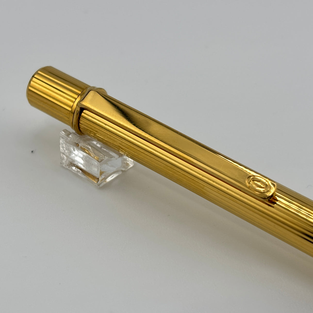 Cartier Ballpoint Pen - Must de Cartier Gold Plated 10 Microns - Circa 1985