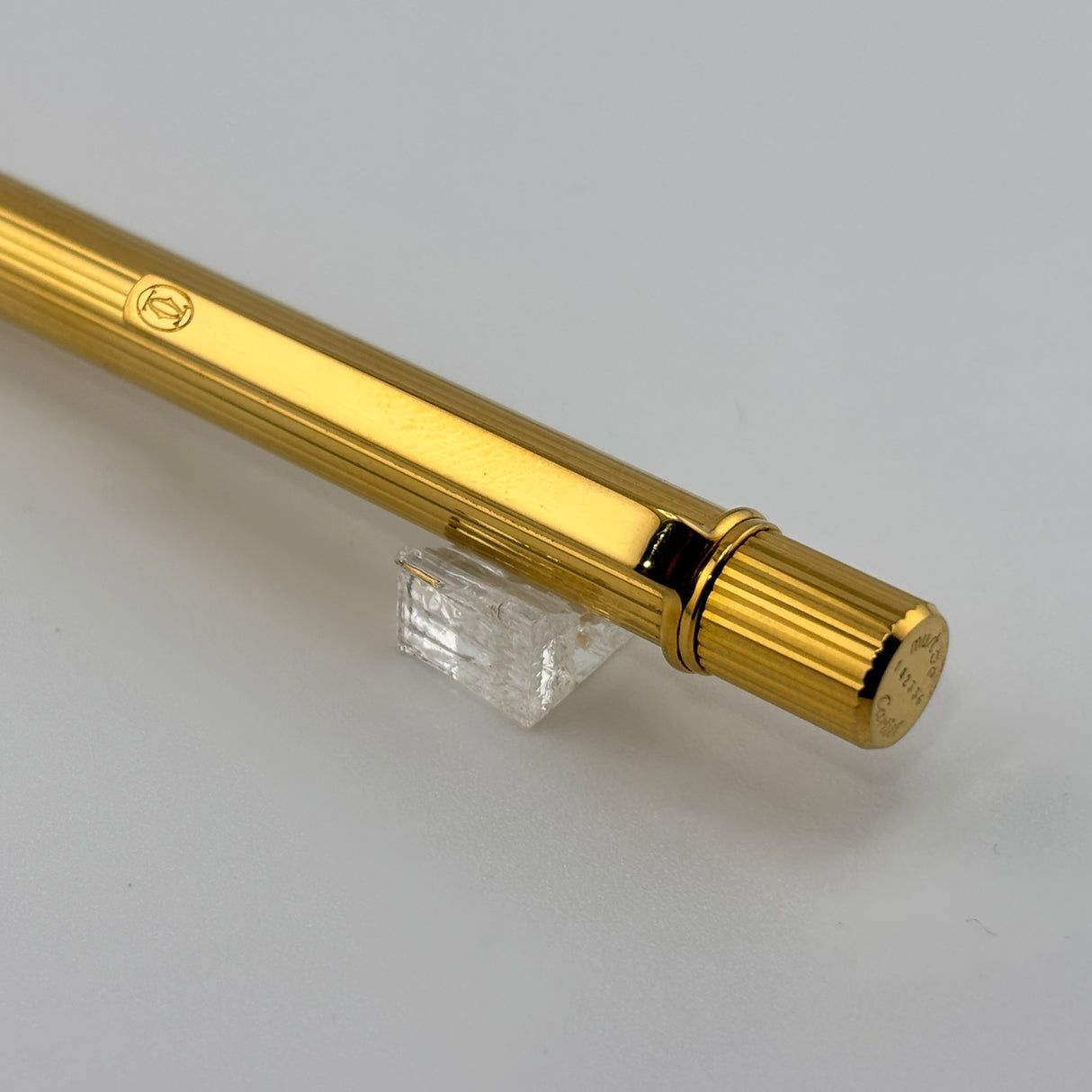 Cartier Ballpoint Pen - Must de Cartier Gold Plated 10 Microns - Circa 1985