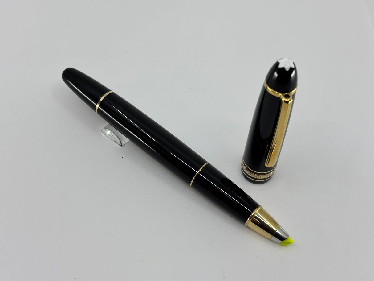 Montblanc Meisterstuck #166 LeGrand Black Highlighter/ Document Marker