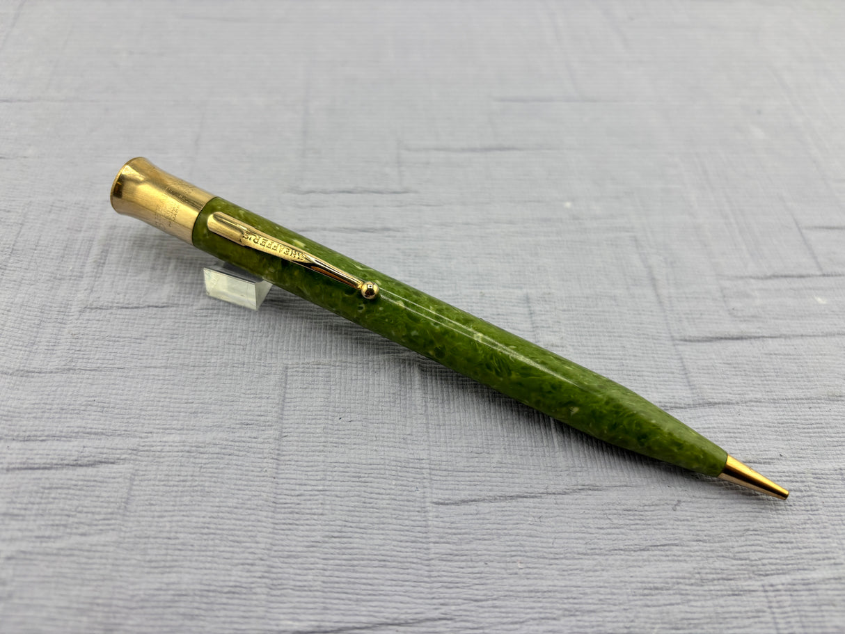 Sheaffer Lifetime Green Jade circa 1930 - Pencil